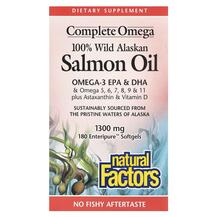 Олія з дикого лосося Salmon Oil Natural Factors
