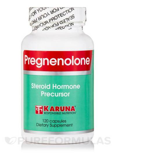 Основне фото товара Pregnenolone Steroid Hormone Precursor, Прегненолон, 120 капсул