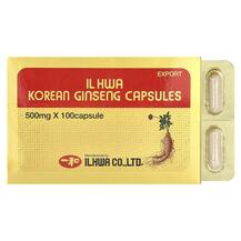 Женьшень звичайний Korean Ginseng 500 mg 100 Ilhwa Женьшень звичайний Korean Ginseng 500 mg 100 Ilhwa