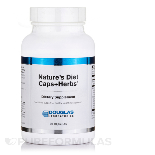Основне фото товара Nature's Diet Caps+Herbs, Контроль ваги, 90 капсул