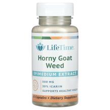 Горянка Horny Goat Weed 500 mg LifeTime 60 капсул