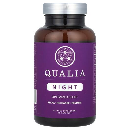 Основне фото товара Neurohacker Collective, Qualia Night, Підтримка сну, 60 капсул