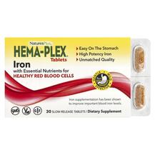 Гемаплекс Hema-Plex Tablets Natures Plus 30 таблеток Гемаплекс Hema-Plex Tablets Natures Plus 30 таблеток