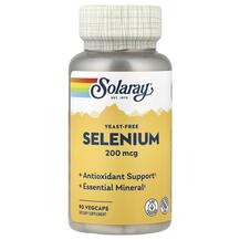 Selenium 200 mcg Селен 200 мкг Solaray 90 капсул