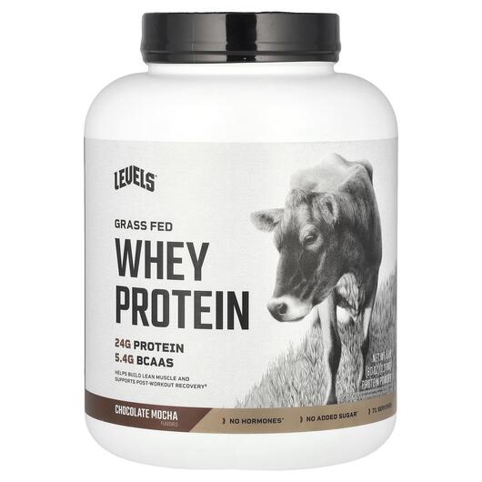 Основне фото товара Grass Fed Whey Protein Powder Chocolate Mocha, Протеїн Ізолят, 2.