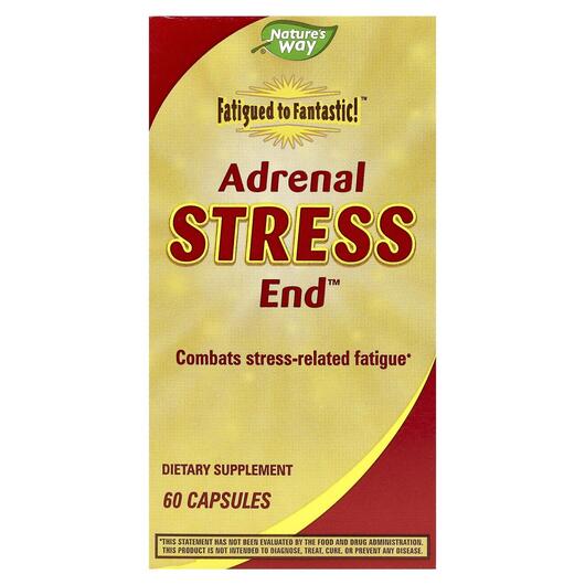 Основне фото товара Adrenal Stress End, Підтримка наднирників, 60 капсул