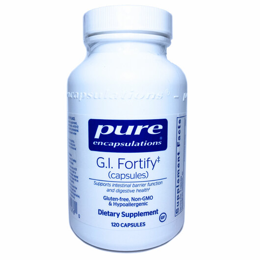 Основне фото товара Pure Encapsulations, GI Fortify, Підтримка кишківника, 120 капсул