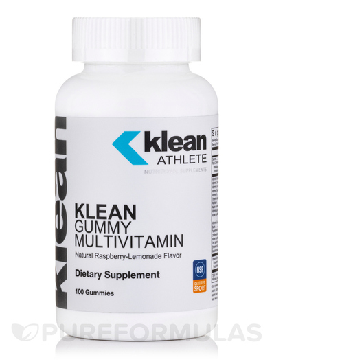 Основне фото товара Klean Gummy Multivitamin Natural Raspberry-Lemonade, Мультивітамі