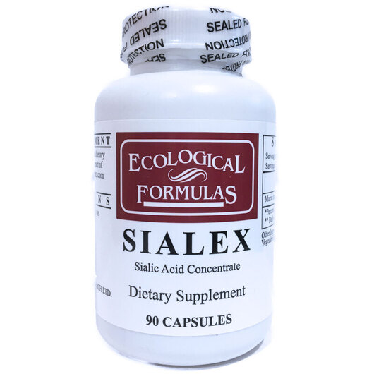 Основне фото товара Ecological Formulas, Sialex, Муцин, 90 капсул