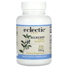 Bilberry 400 mg Черника Eclectic Herb 120 капсул
