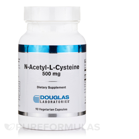Основне фото товара N-Acetyl-L-Cysteine 500 mg, N-ацетилцистеїн, 90 капсул