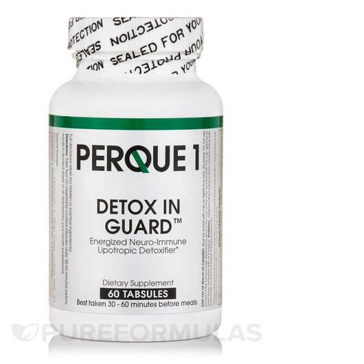 Основне фото товара Perque, PERQUE1 Detox IN Guard, Детокс та очищення, 60 таблеток