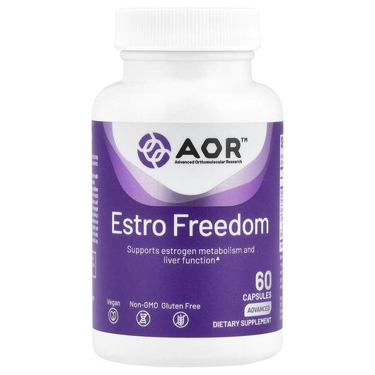 Основне фото товара AOR, Estro Freedom, Підтримка естрогену, 60 капсул