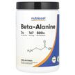 Nutricost, Beta-Alanine Unflavored, Бета-аланін, 500 г