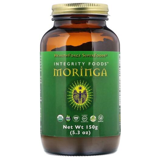 Основне фото товара HealthForce Superfoods, Integrity Foods Moringa 5, Моринга, 150 г