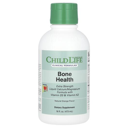 Основне фото товара Bone Health Liquid Calcium & Magnesium D3, Зміцнення кісток, 