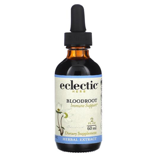 Основне фото товара Eclectic Herb, Bloodroot Extract, Сангвінарія, 60 мл