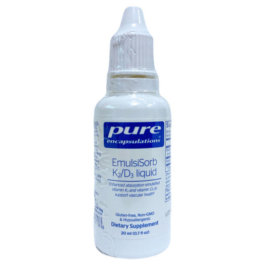Основне фото товара EmulsiSorb K2/D3 1000 IU, Вітаміни D3 K2, 20 мл