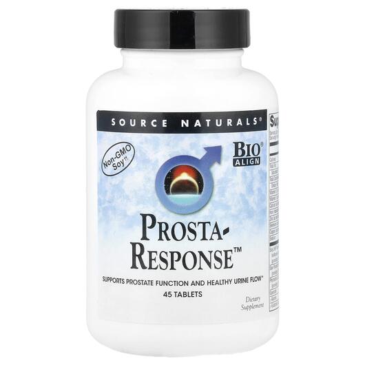 Основне фото товара Source Naturals, Prosta-Response, Підтримка простати, 45 таблеток