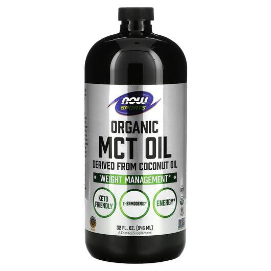 Основне фото товара NOW, MCT Oil, MCT Олія, 946 мл