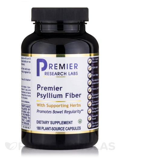 Основне фото товара Premier Psyllium Fiber, Псиліум, 180 капсул