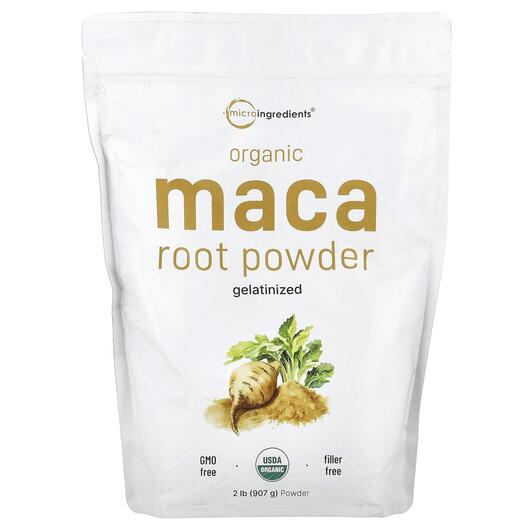 Основне фото товара Micro Ingredients, Organic Maca Root Powder, Мака, 907 г