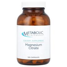 Магній Цитрат Magnesium Citrate Metabolic 120 капсул