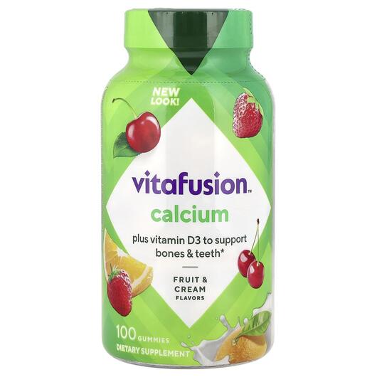 Основне фото товара VitaFusion, Calcium, Кальцій 500 мг, 100 цукерок