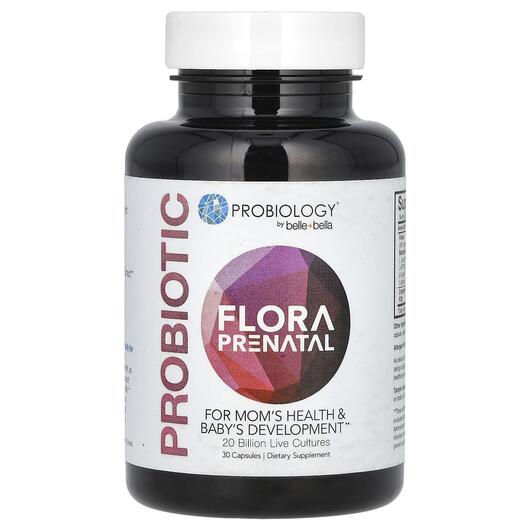 Основне фото товара Probiology Probiotic Flora Prenatal, Пренатальні пробіотики, 30 к