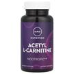 Фото товару MRM, Acetyl L-Carnitine, Ацетилкарнітин, 60 капсул