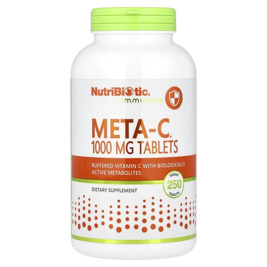 Основне фото товара Immunity Meta-C 1000 mg, Підтримка імунітету, 250 таблеток