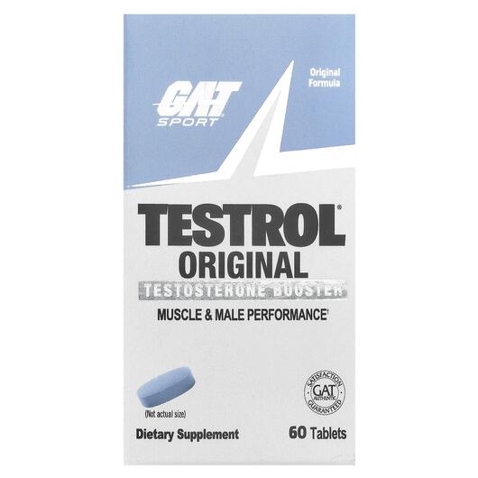 Основне фото товара GAT, Testrol Original, Бустер Тестостерону, 60 таблеток