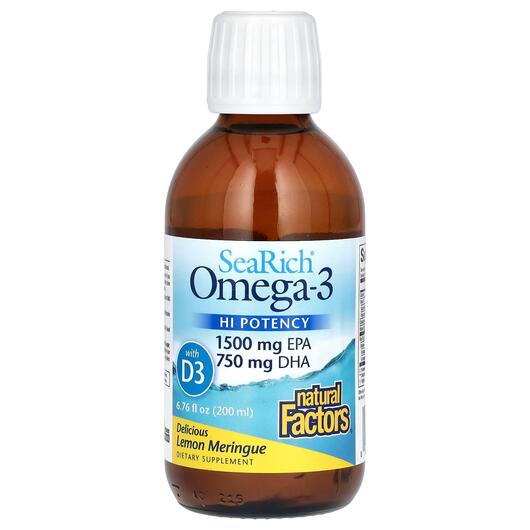 Основне фото товара Sea Rich Omega-3 1500 mg EPA/750 mg DHA, Риб'ячий жир Омега-
