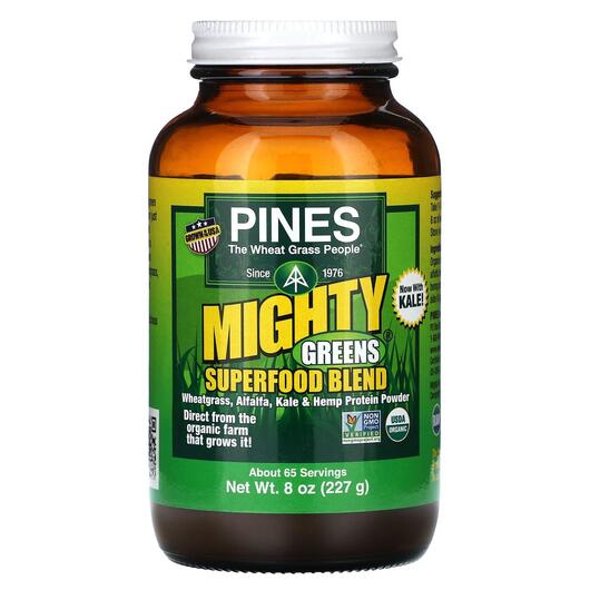Основне фото товара Mighty Greens Superfood Blend, Суперфуд, 227 г