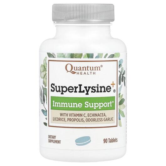 Основне фото товара Super Lysine+ Immune Support, L-Лізин, 90 таблеток