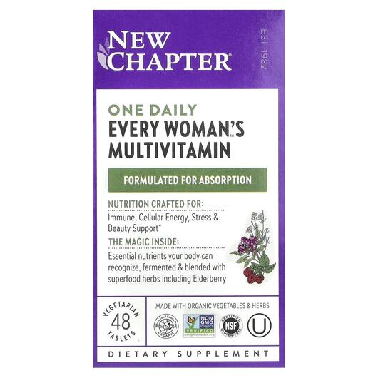 Основне фото товара Every Woman's One Daily Multi, Мультивітаміни для жінок, 48 
