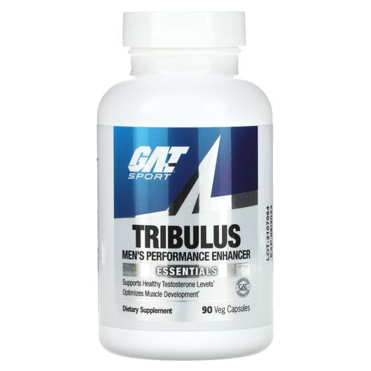 Основне фото товара GAT, Tribulus Men's Performance Enhancer, Трибулус, 90 капсу