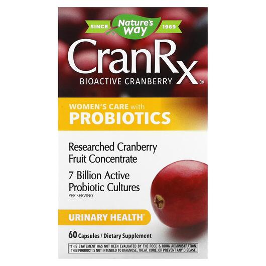 Основне фото товара CranRx Women's Care with Probiotics, Пробіотики для жінок, 6