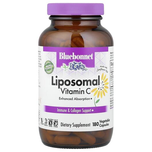 Основне фото товара Liposomal Vitamin C, Вітамін C Ліпосомальний, 180 капсул