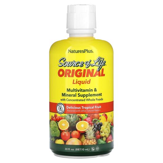 Основне фото товара Source of Life Liquid Multi-Vitamin & Mineral, Мультивітаміни