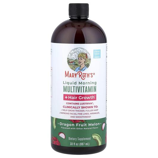 Основне фото товара Liquid Morning Multivitamin + Hair Growth Dragon, Мультивітаміни,