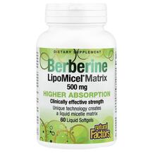 Берберин Berberine LipoMicel Matrix 500 mg BioSil