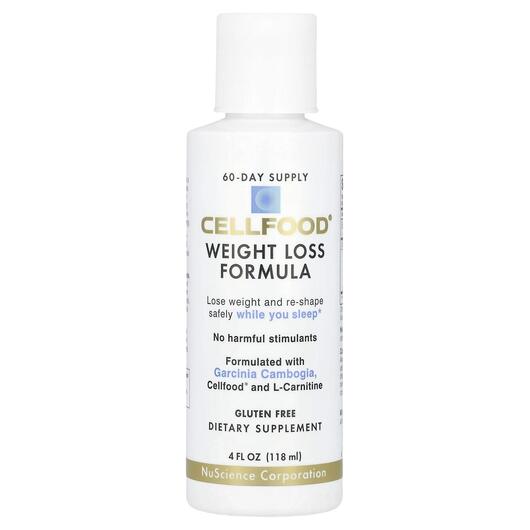 Основне фото товара Cellfood, Weight Loss Formula, Контроль ваги, 118 мл