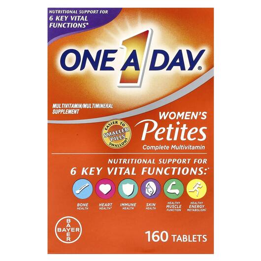 Основне фото товара Women's Petites Complete Multivitamin, Вітаміни для жінок, 1