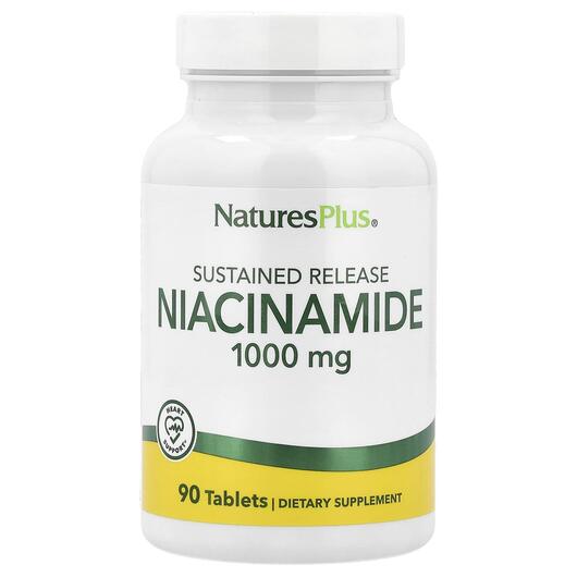 Основне фото товара Niacinamide 1000 mg 90, Ніацинамід 1000 мг, 90 таблеток