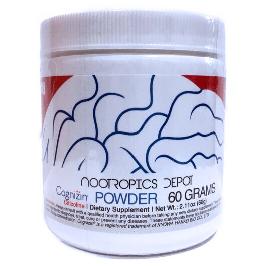 Основне фото товара Cognizin Citicoline Powder, Підтримка мозку, 60 г