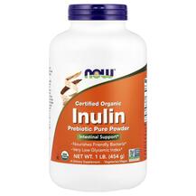 Inulin Prebiotic Powder Инулин порошок NOW 454 г