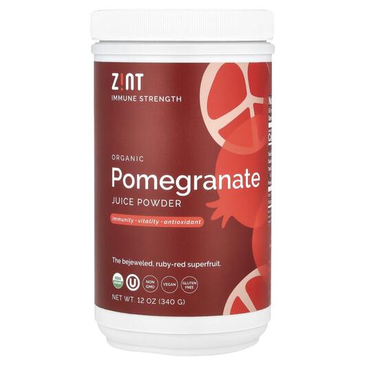Основне фото товара Zint, Pomegranate Juice Powder, Гранат у порошку, 340 г