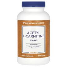 L-Карнітин Acetyl L-Carnitine 500 mg 240 капсул