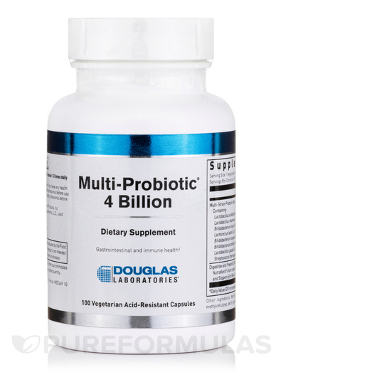 Основне фото товара Multi-Probiotic 4 Billion, Пробіотики, 100 капсул